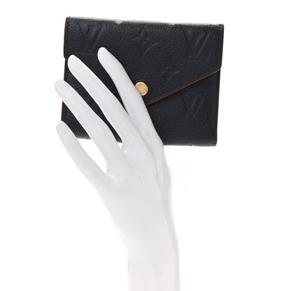 Louis Vuitton Empreinte Victorine Wallet Marine Rouge 2 of 8
