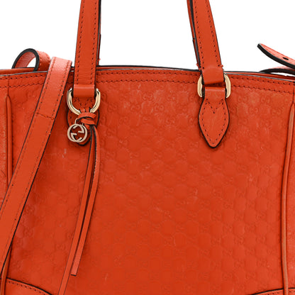 Gucci Microguccissima Small Bree Tote Sun Orange 9 of 20