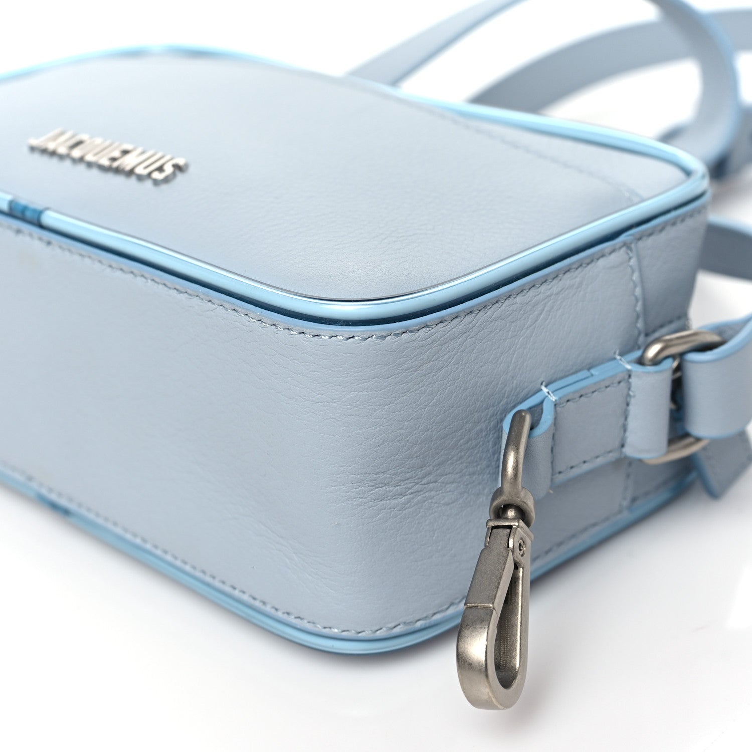 Jacquemus Calfskin Le Baneto Blue 9 of 9