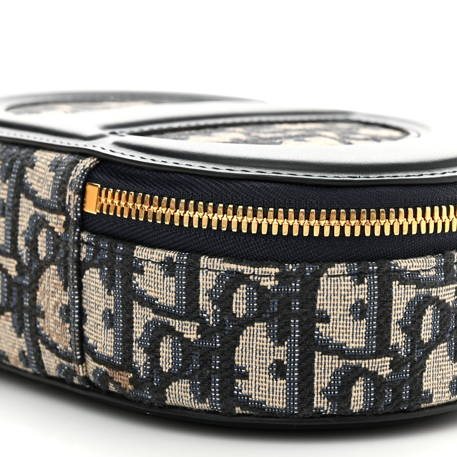 Christian Dior Oblique CD Signature Oval Crossbody Camera Bag Blue Multicolor 11 of 12