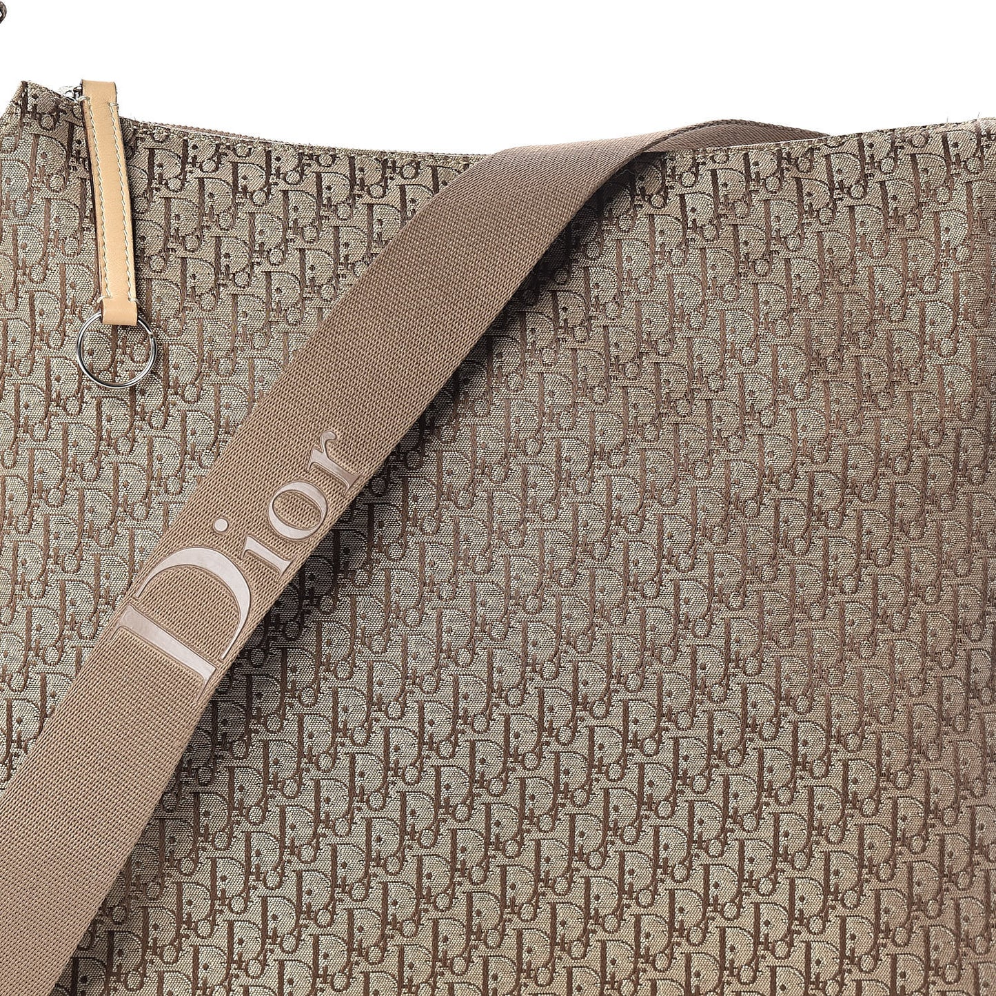 Monogram Messenger Beige