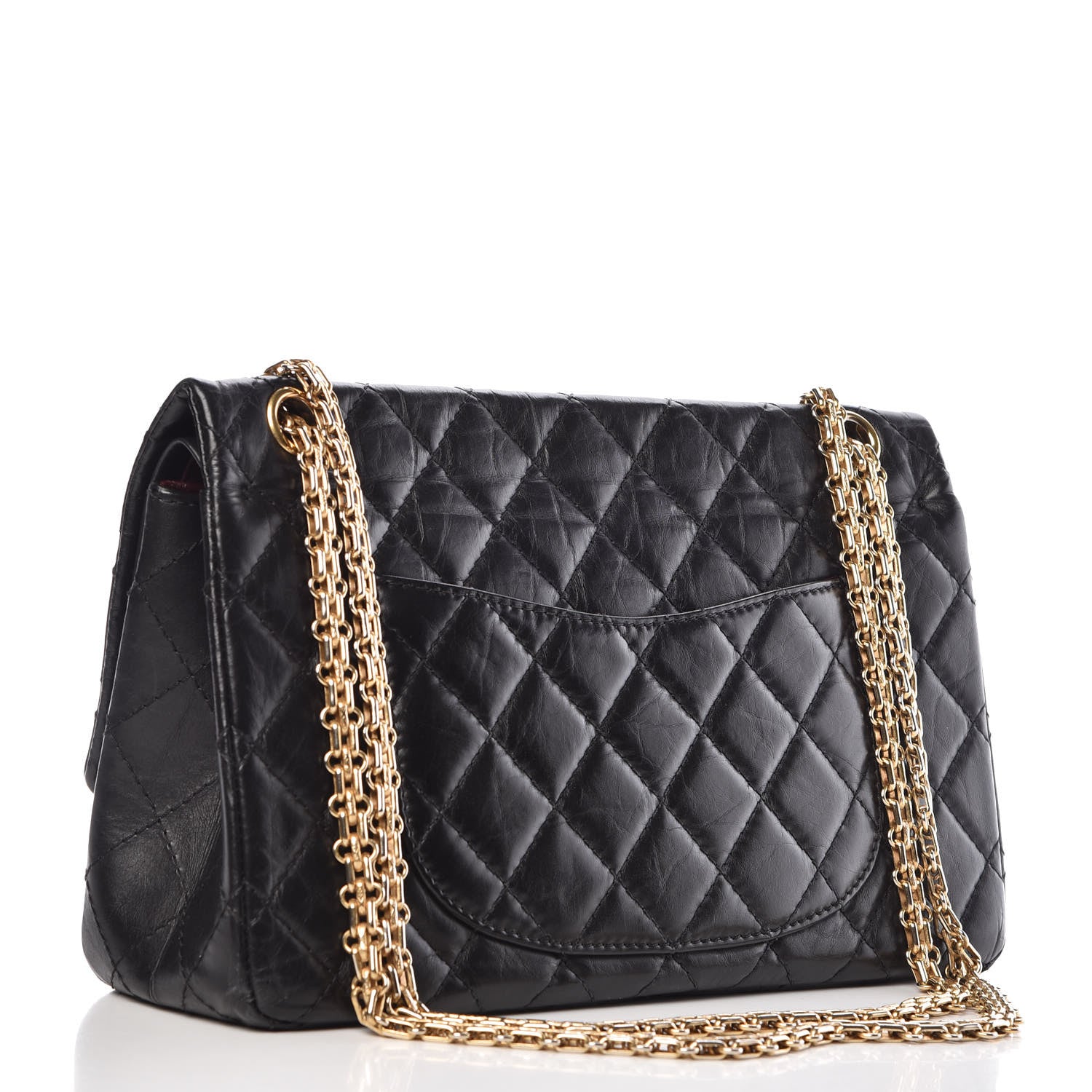 Chanel Aged Calfskin Quilted 2.55 Reissue 226 Flap Black 3 of 10