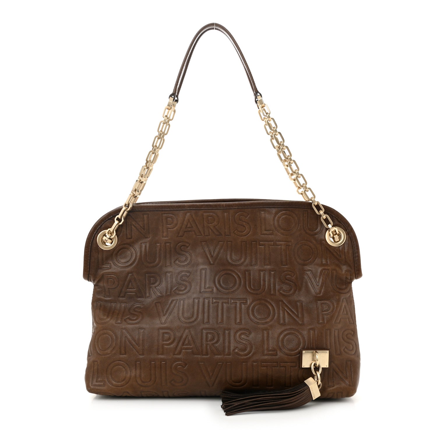 Louis Vuitton Monogram Paris Souple Whisper PM Chocolate 1 of 9