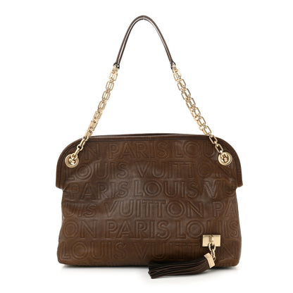 Louis Vuitton Monogram Paris Souple Whisper PM Chocolate 1 of 9