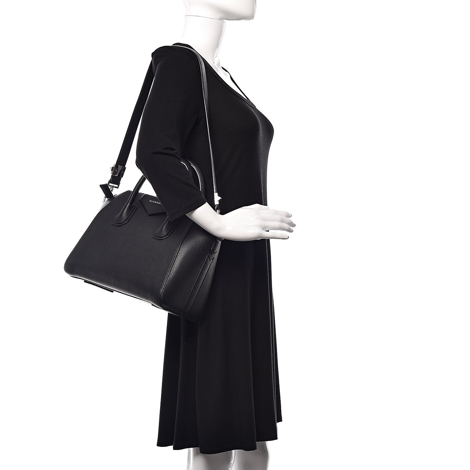 Givenchy Sugar Goatskin Small Antigona Black 2 of 18