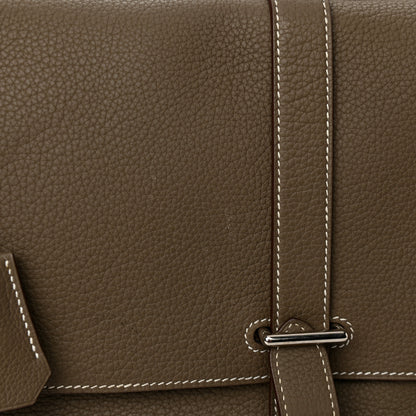 Hermes Taurillon Clemence Steve 45 Etoupe 10 of 11