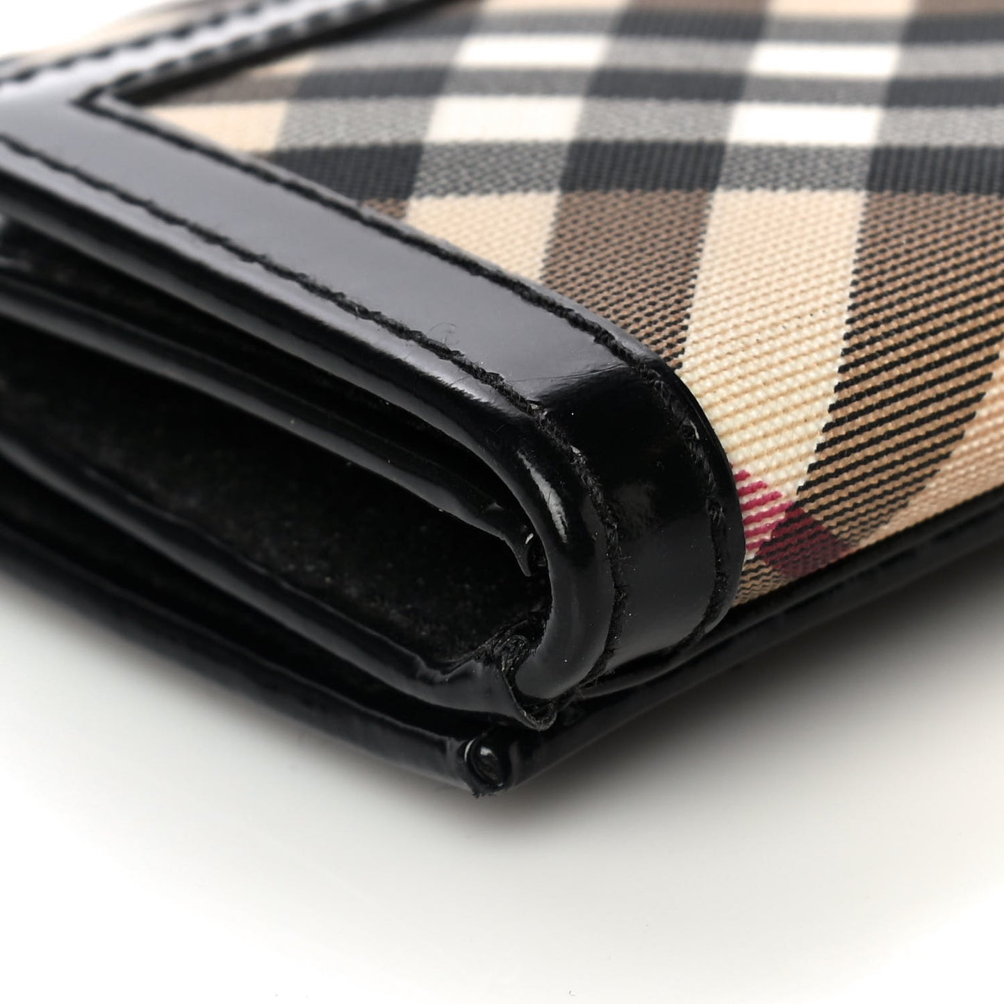 Nova Check Continental Wallet Black