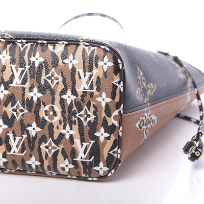 Louis Vuitton Monogram Giant Jungle Neverfull MM Black 10 of 10