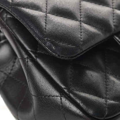 Chanel Lambskin Quilted Mini Square Flap Black 16 of 17