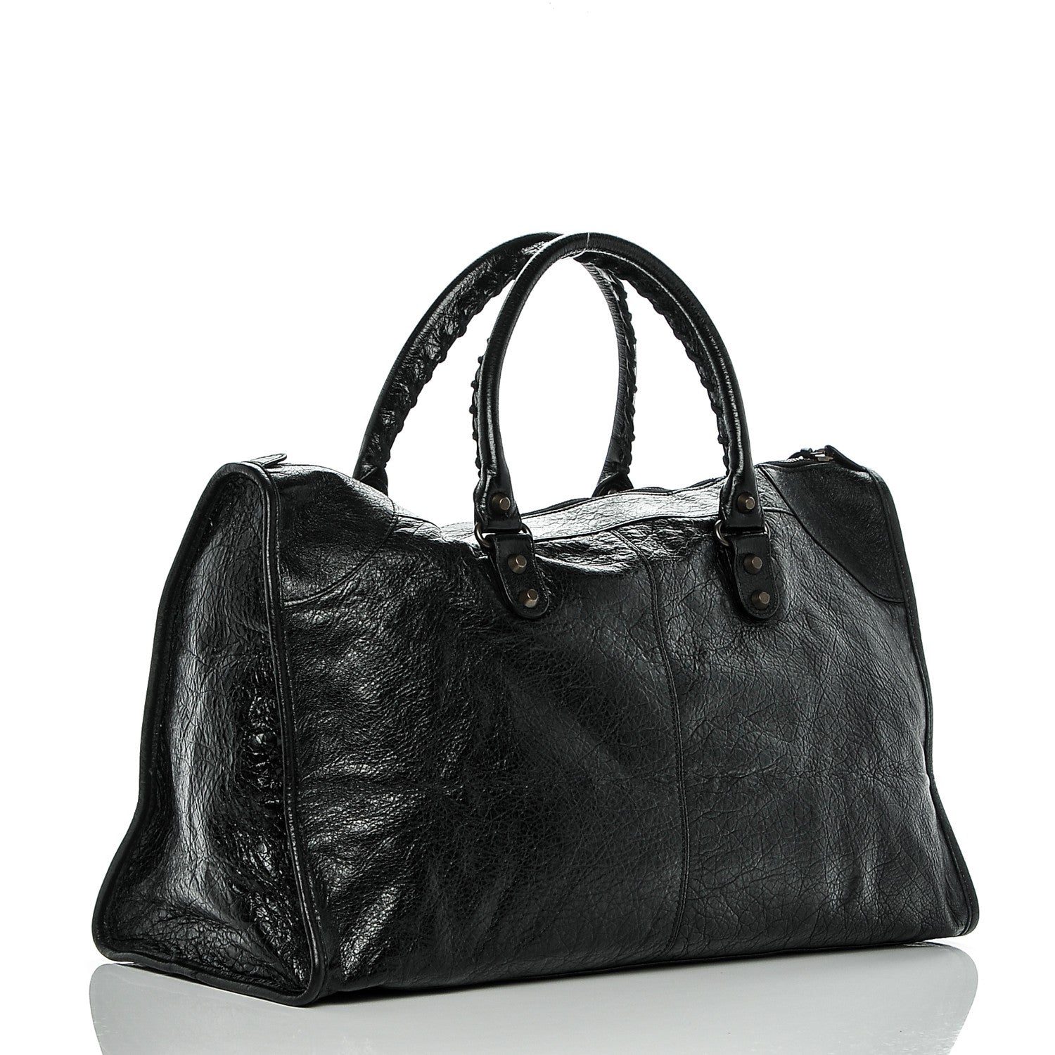 Balenciaga Agneau Classic Hardware Work Black 3 of 7
