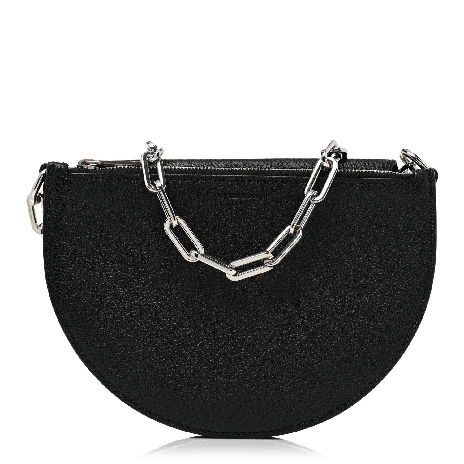 Burberry Goatskin Pecan Chain Shoulder Bag Black 1 of 9
