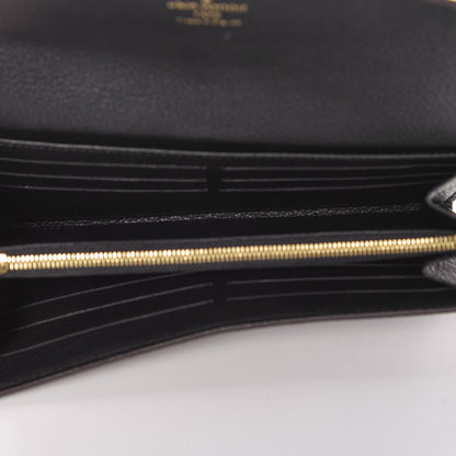 Louis Vuitton Damier Ebene Clapton Wallet Black 5 of 8
