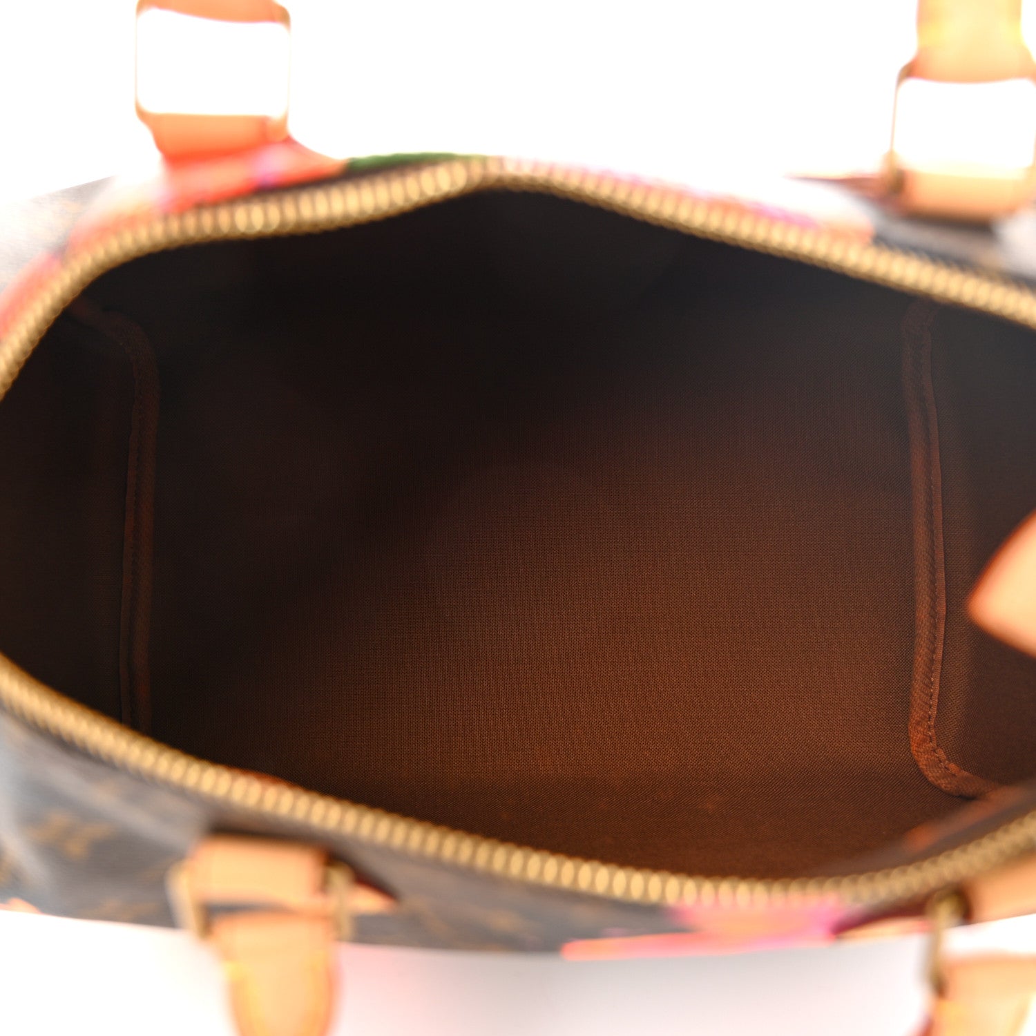 Louis Vuitton Monogram Roses Speedy 30 5 of 10