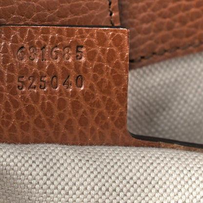 Gucci New Denim GG Monogram Medium Ophidia Shopping Tote Blue Tea Cuir 8 of 8