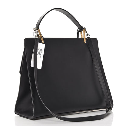 Balenciaga Smooth Calfskin Le Dix M Cartable Shoulder Bag Black 4 of 8