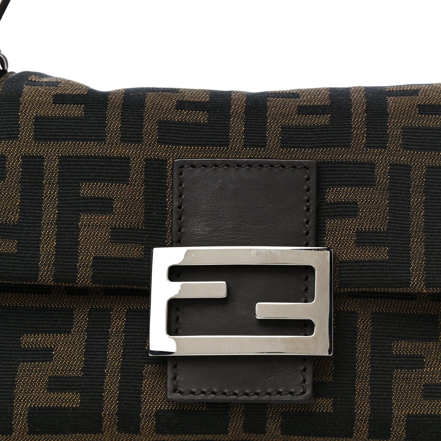 Fendi Zucca Mini Mama Baguette Tobacco 8 of 10