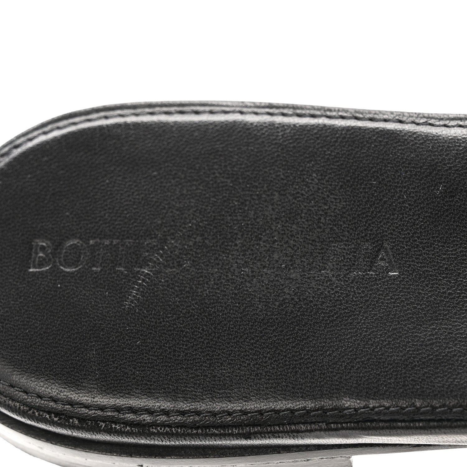 Bottega Veneta Nappa Maxi Intrecciato Lido Flat Sandals 38 Black 10 of 11