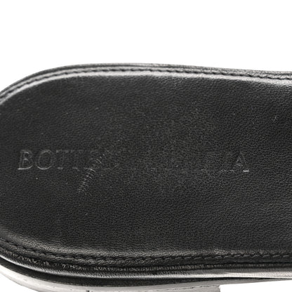 Bottega Veneta Nappa Maxi Intrecciato Lido Flat Sandals 38 Black 10 of 11