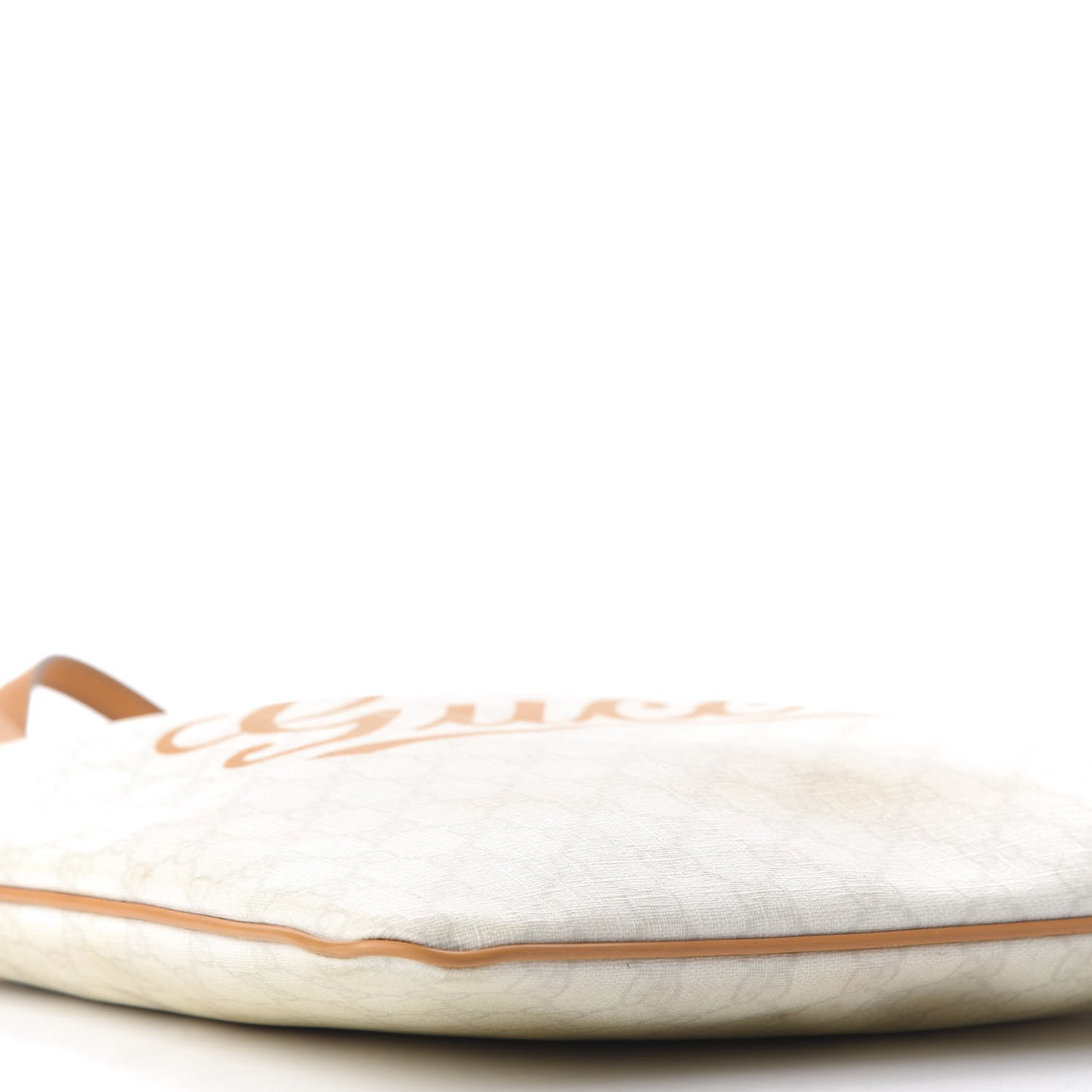 GG Plus Monogram Flat Tote Yellow