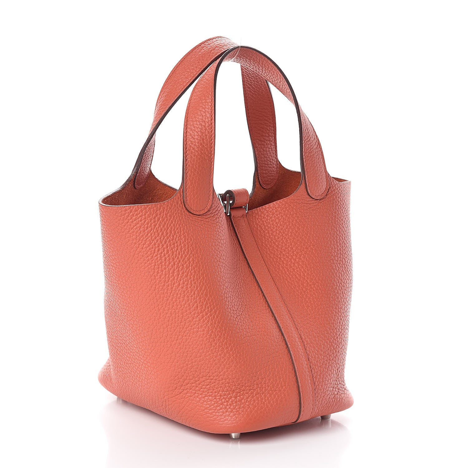 Hermes Taurillon Clemence Picotin Lock 18 PM Terre Battue 3 of 9