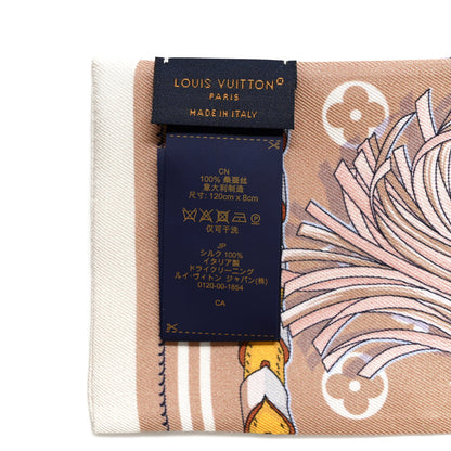 Louis Vuitton Silk Mix And Straps Bandeau Rose Clair 3 of 3