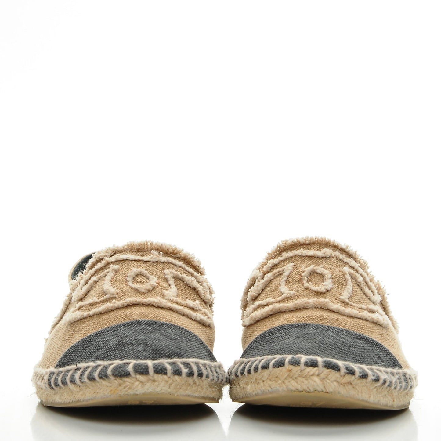 Canvas CC Espadrilles 37 Beige Black