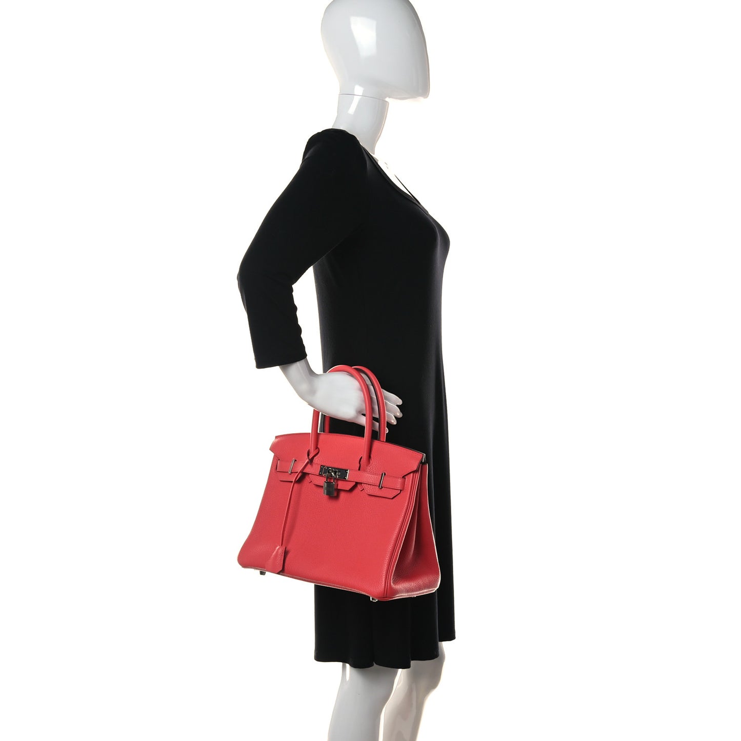 Togo Verso Birkin 30 Rose Texas Orange