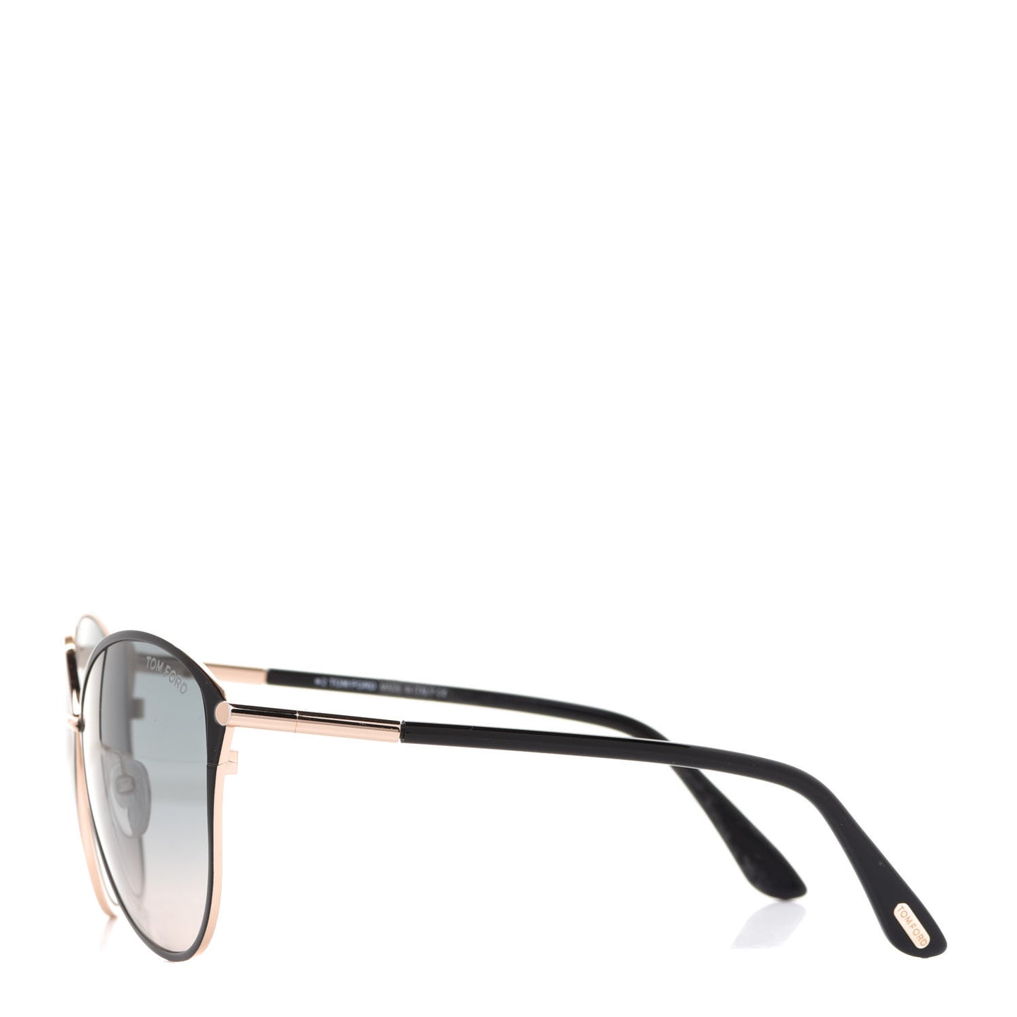 Penelope Vintage Round Sunglasses TF320 Black