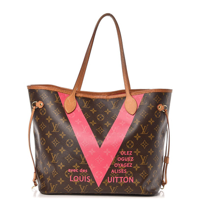 Louis Vuitton Monogram V Neverfull MM Grenade 1 of 9