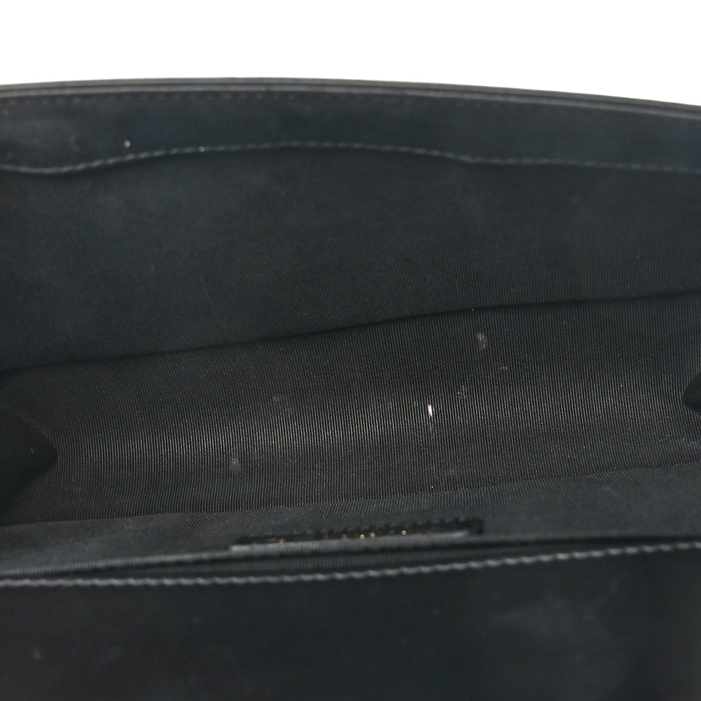 Calfskin Quilted Medium Boy Flap Black