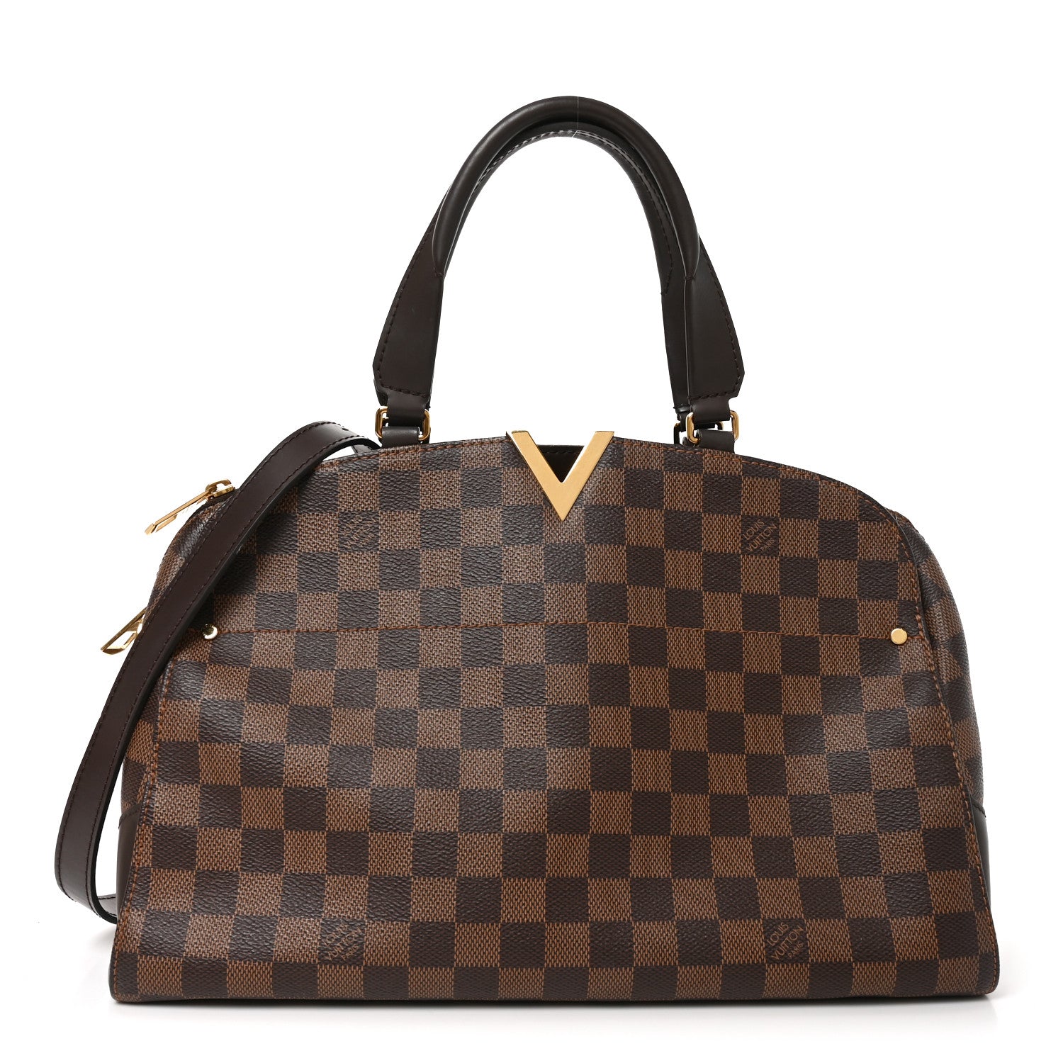 Louis Vuitton Damier Ebene Kensington Bowling Bag 1 of 9