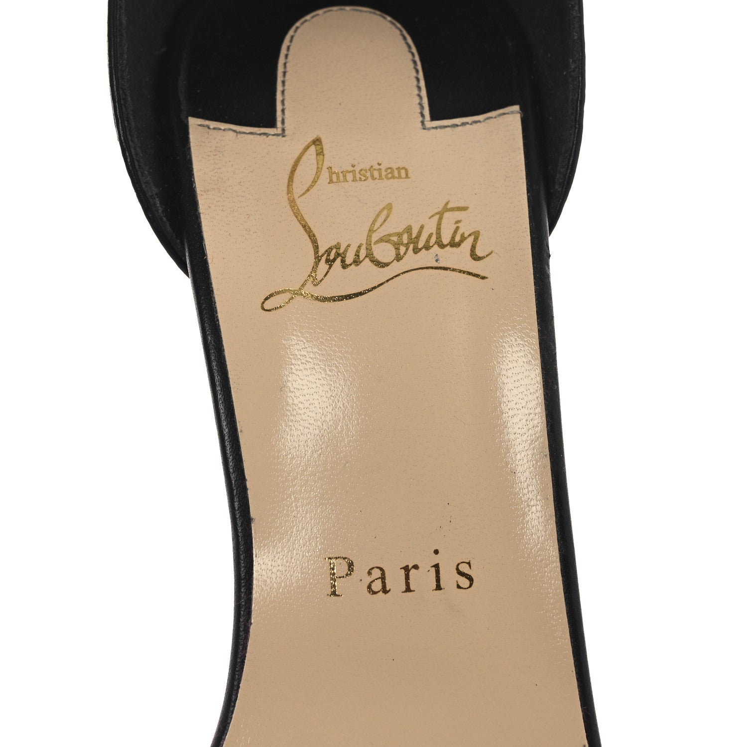 Christian Louboutin Nappa Priyadora 100 Studded Sandals 39 Black Silver 9 of 14