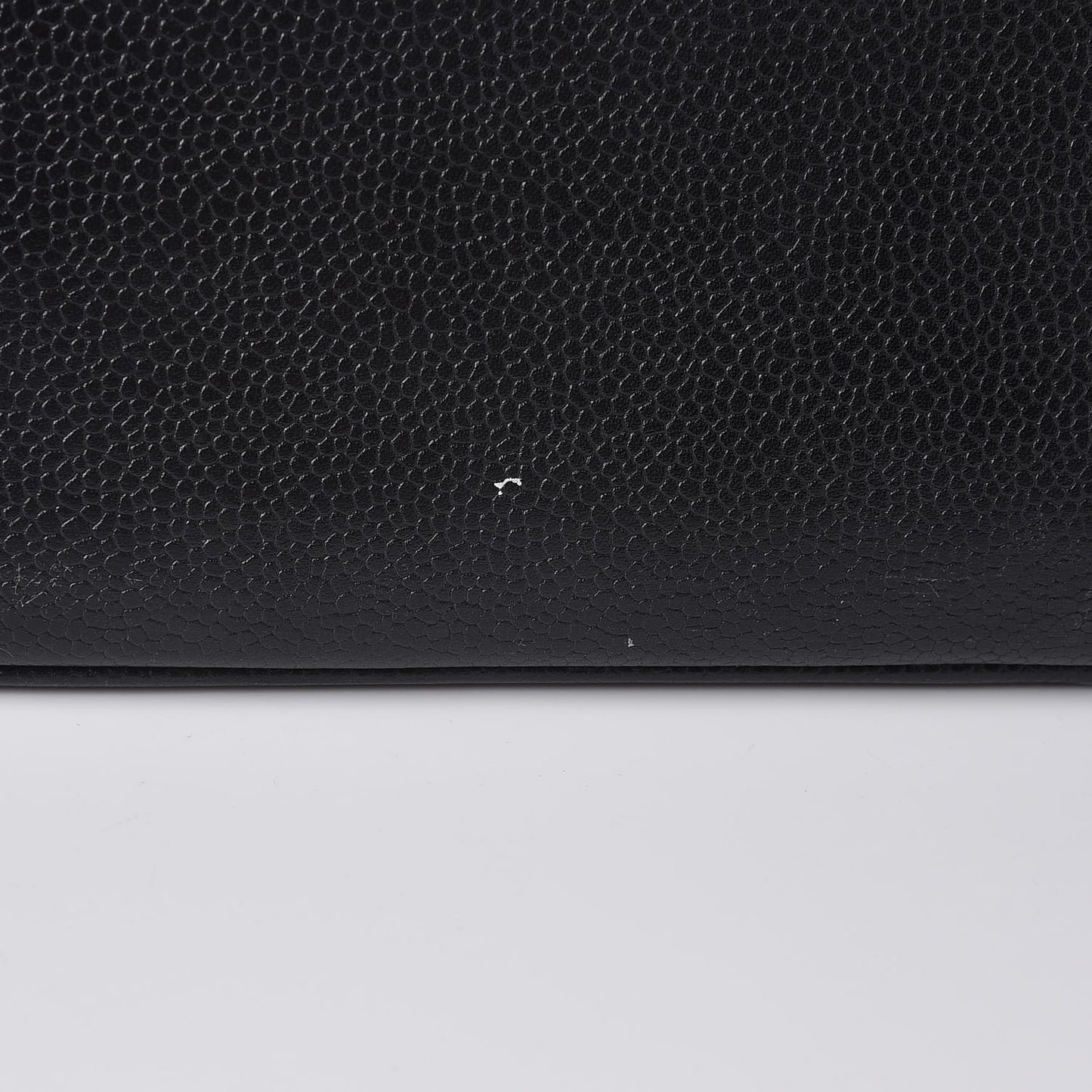 Caviar Quilted Medallion Tote Black