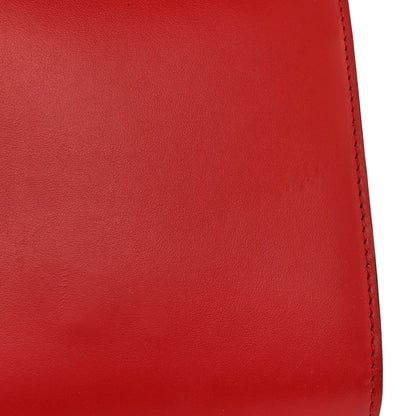 Gucci Smooth Calfskin Small Zumi Top Handle Shoulder Bag Hibiscus Red 12 of 13