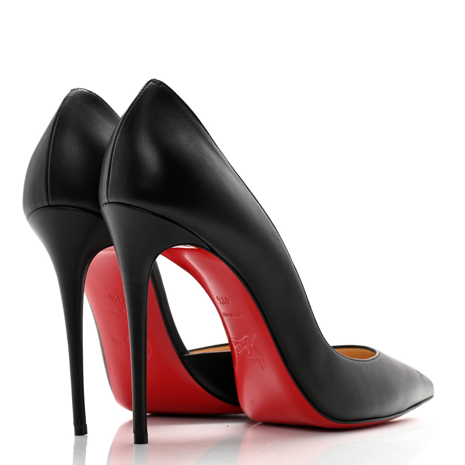 Christian Louboutin Shiny Nappa Iriza 100 Pumps 41.5 Black 4 of 9