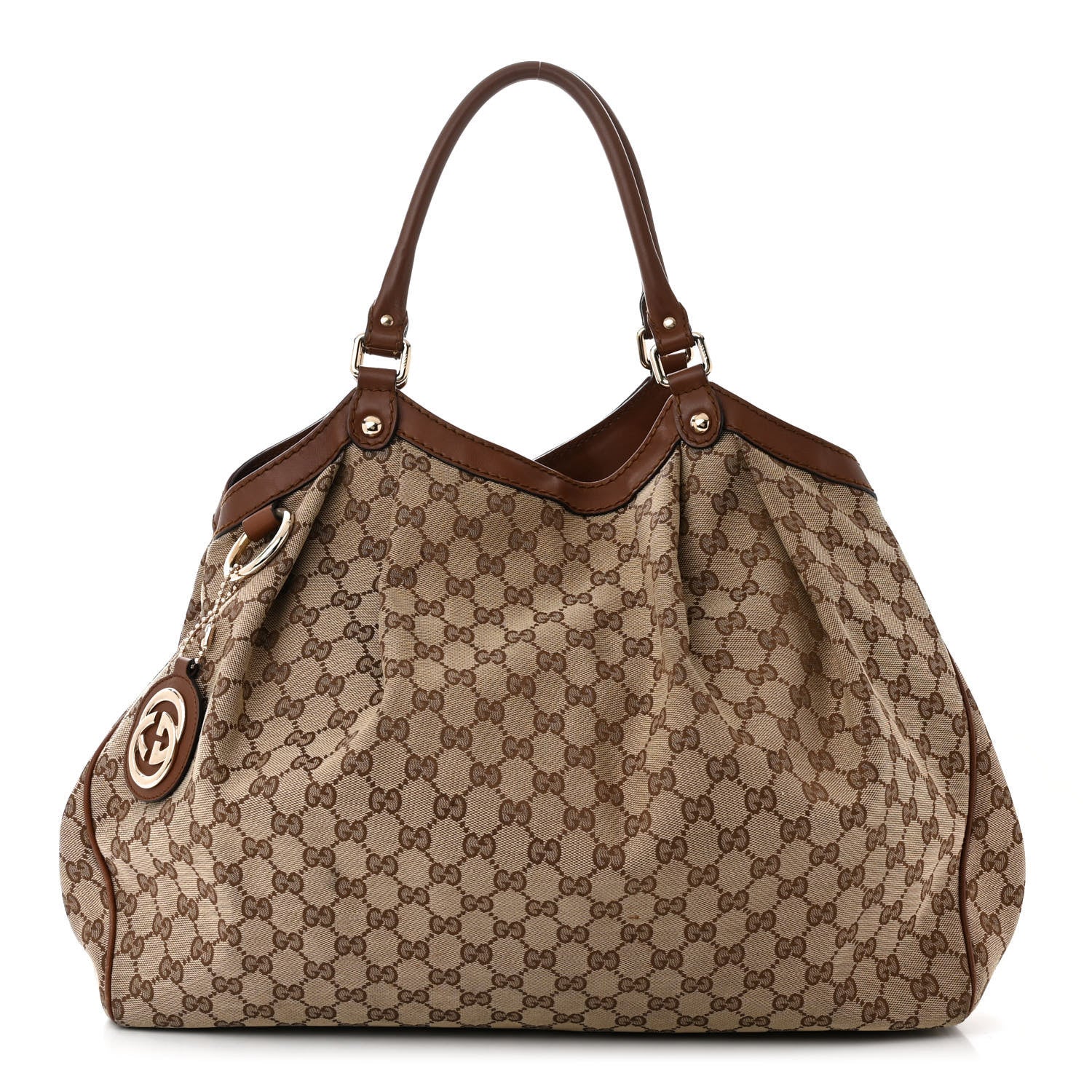 Gucci Monogram Large Sukey Tote Brown 1 of 15