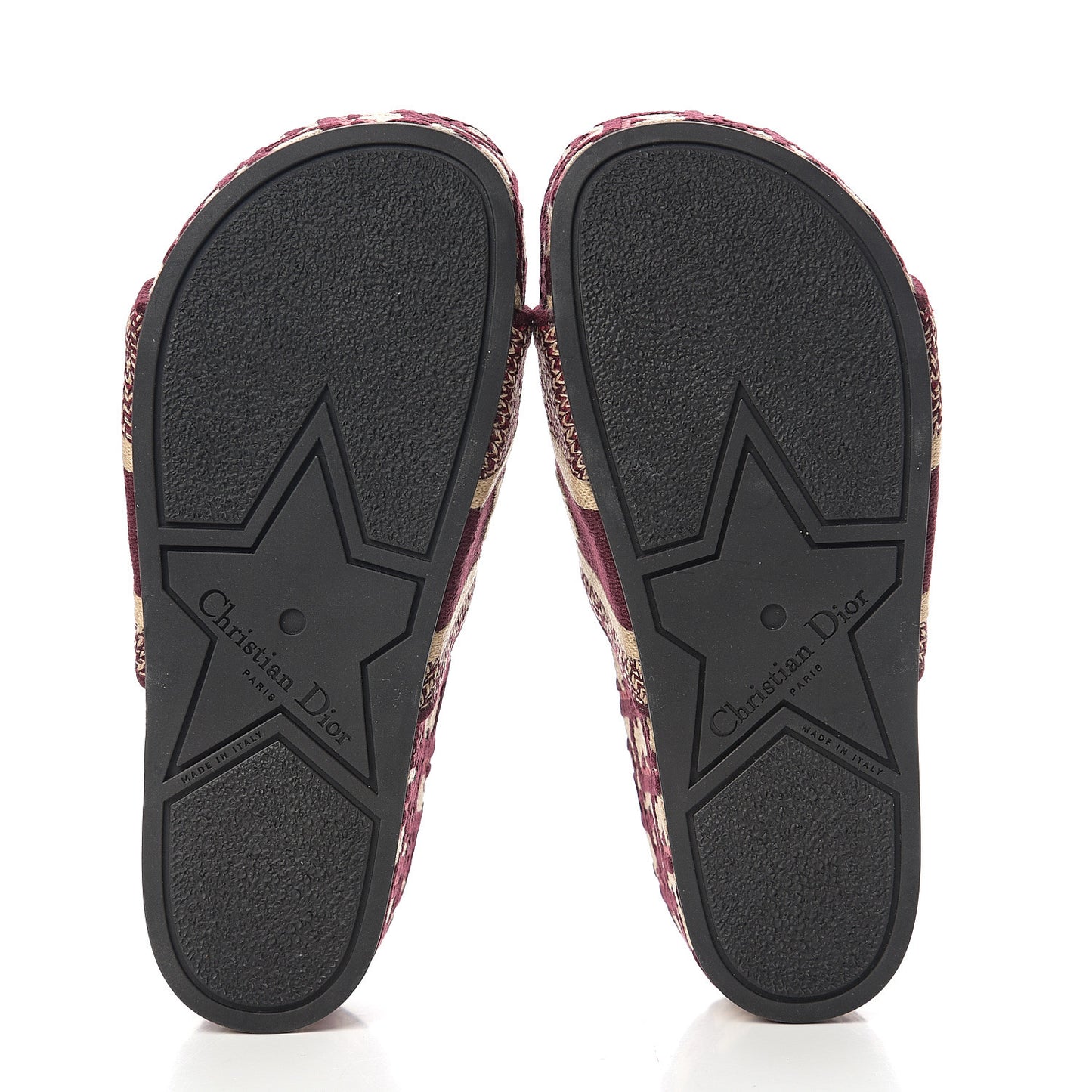 Oblique D-Way Platform Sandal 35 Deep Amaranth