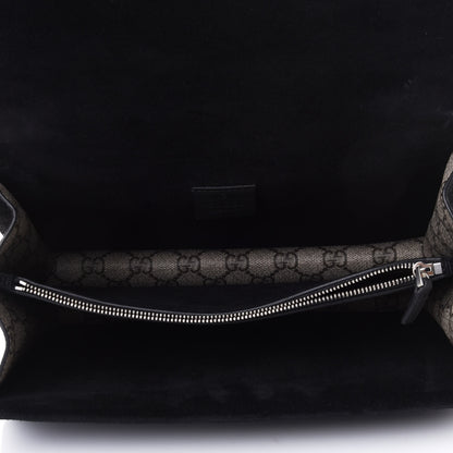 Gucci GG Supreme Monogram Small Dionysus Shoulder Bag Black 4 of 4
