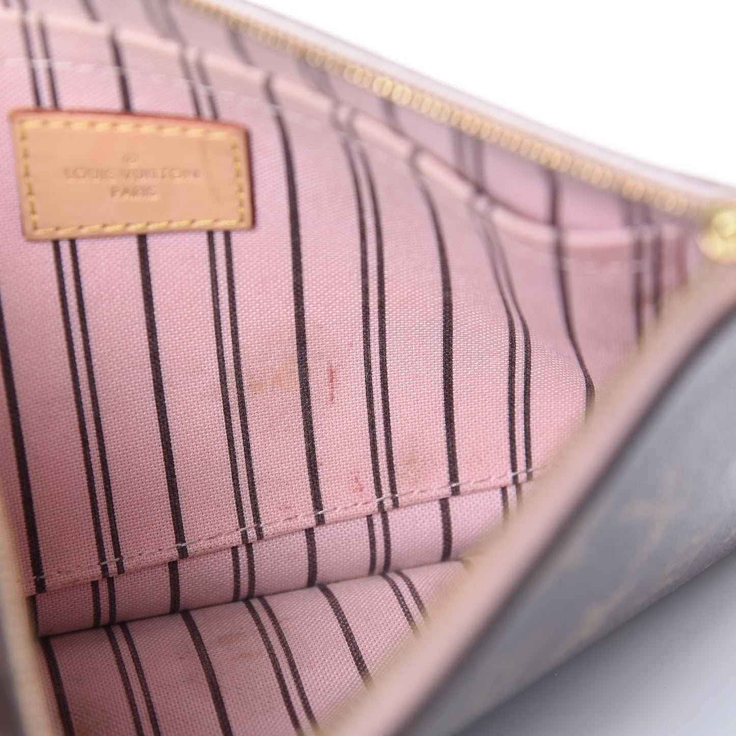 Monogram Neo Neverfull MM Rose Ballerine