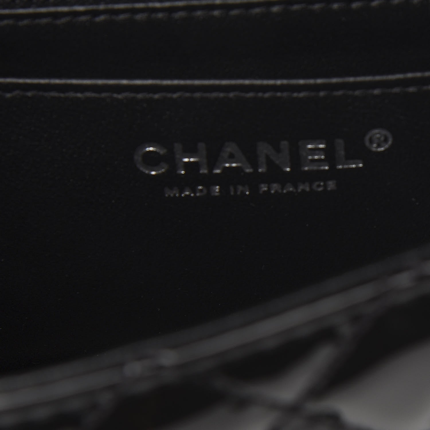 Chanel Patent Calfskin Quilted 2.55 Reissue Mini Flap So Black 9 of 11