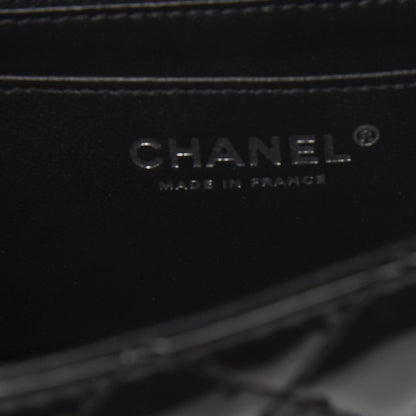 Chanel Patent Calfskin Quilted 2.55 Reissue Mini Flap So Black 9 of 11