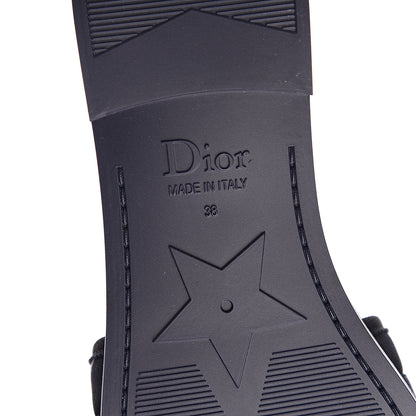 Christian Dior Technical Stretch Fabric Camouflage Dio(r)evolution Slide Sandals 38 Deep Blue 7 of 8