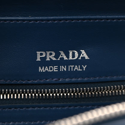 Prada Soft Calfskin Impunture Diagramme Camera Bag Bluette 6 of 12
