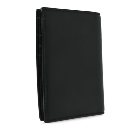 Balenciaga Textured Calfskin Passport Holder Black 3 of 8