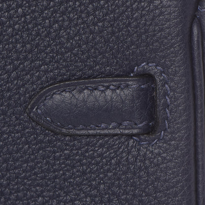 Hermes Togo Birkin 25 Bleu Nuit 18 of 38