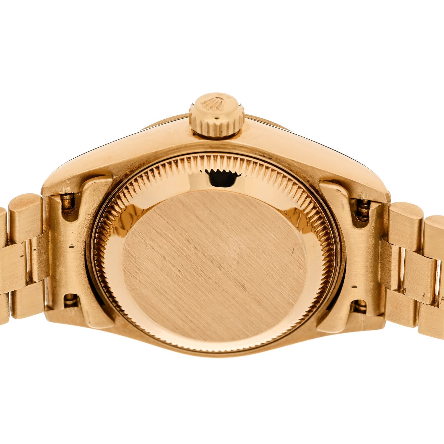 Rolex 18K Yellow Gold Diamond 26mm Datejust President Watch Champagne 69178 4 of 4