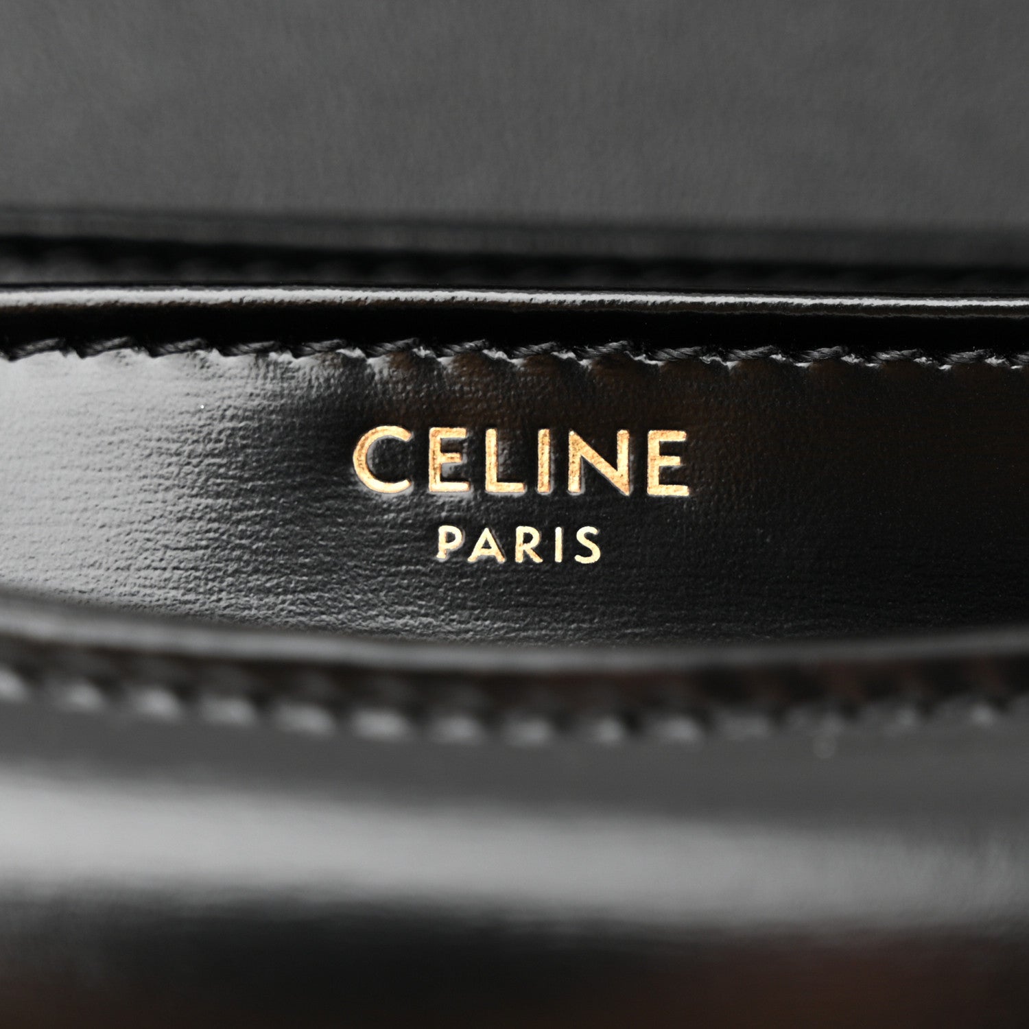 Celine Shiny Calfskin Teen Besace Black 6 of 11