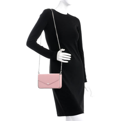 Louis Vuitton Epi Pochette Felicie Rose Ballerine 2 of 6