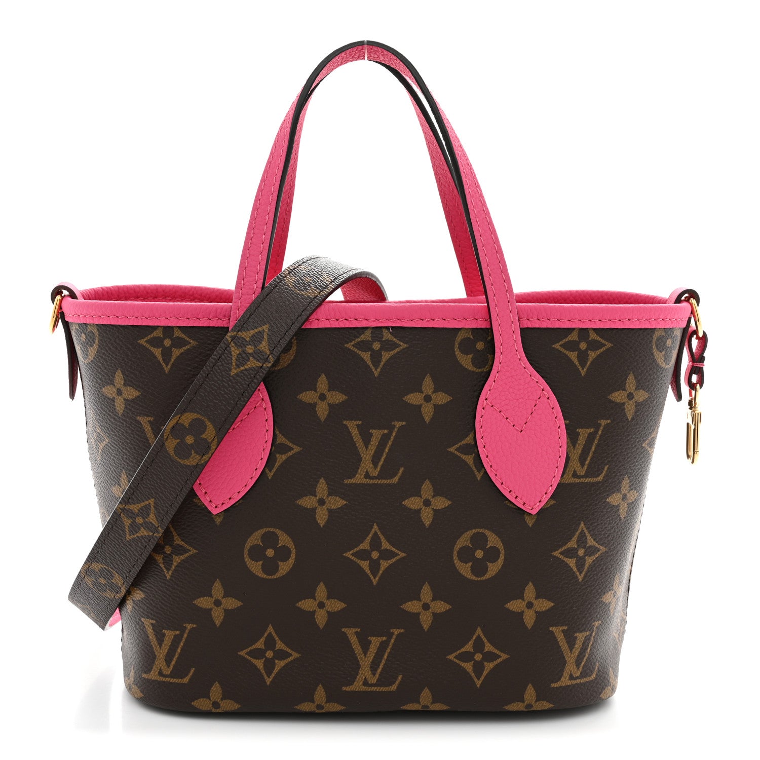 Louis Vuitton Monogram Neverfull Inside Out Bandouliere BB Rose Pondichery 1 of 16
