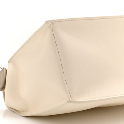 Jacquemus Smooth Calfskin La Pochette Rond Carre Light Ivory 8 of 9
